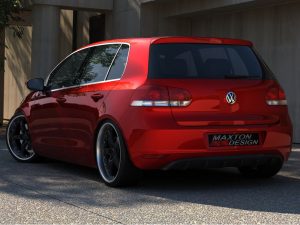 Maxton Rear Valance VW Golf Mk6 No Exhaust Cut Out (2008-2012)