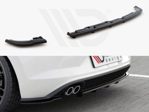 Maxton Rear Splitter (Vertical Bars) Volkswagen Polo GTI/R-Line Mk6