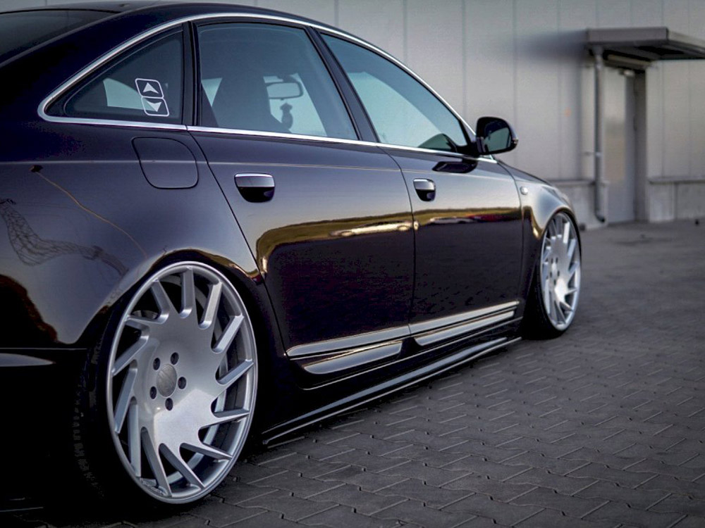 Maxton side skirt diffusers audi a6 s-line c6/c6 facelift models (2004-2011) 2 Maxton side skirt diffusers audi a6 s-line c6/c6 facelift models (2004-2011) - image 2