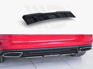 Maxton Central Rear Splitter Skoda Kodiaq RS