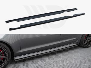 Maxton Side Skirts Diffusers Audi S6 / A6 S-Line / A6 C7 Facelift Models