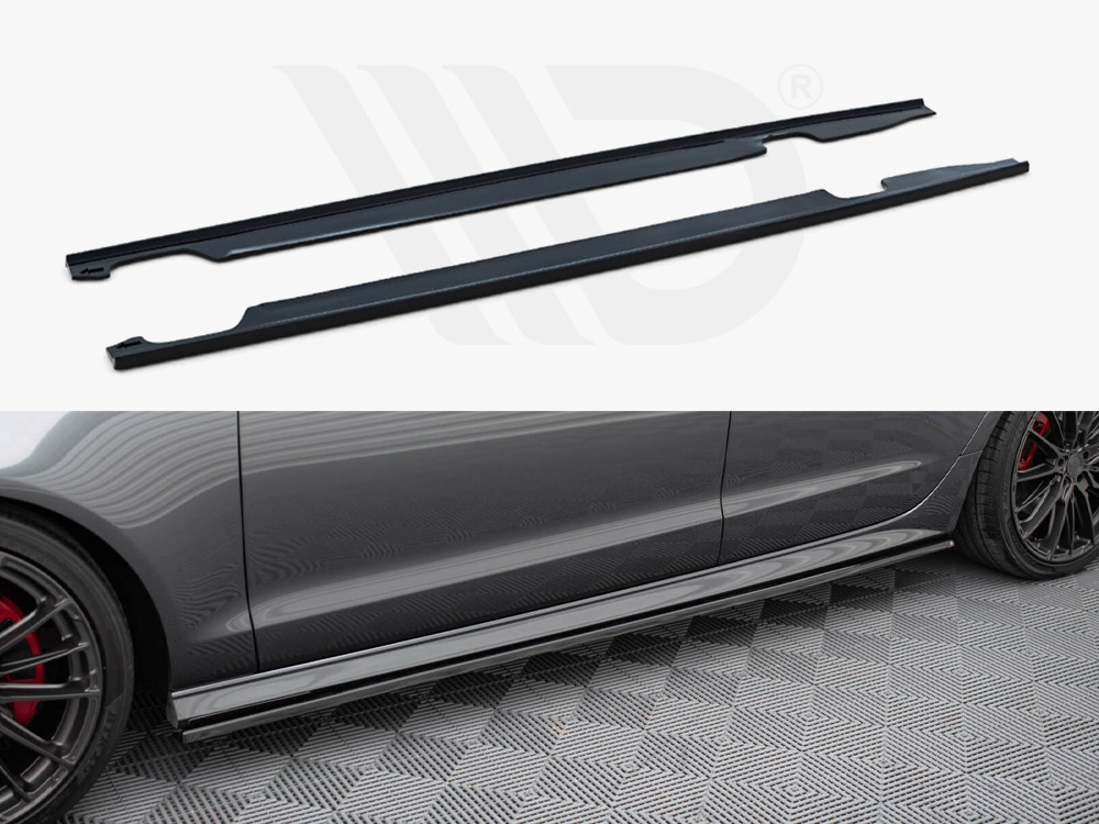 Maxton side skirts diffusers audi s6 / a6 s-line / a6 c7 facelift models 1 Maxton side skirts diffusers audi s6 / a6 s-line / a6 c7 facelift models