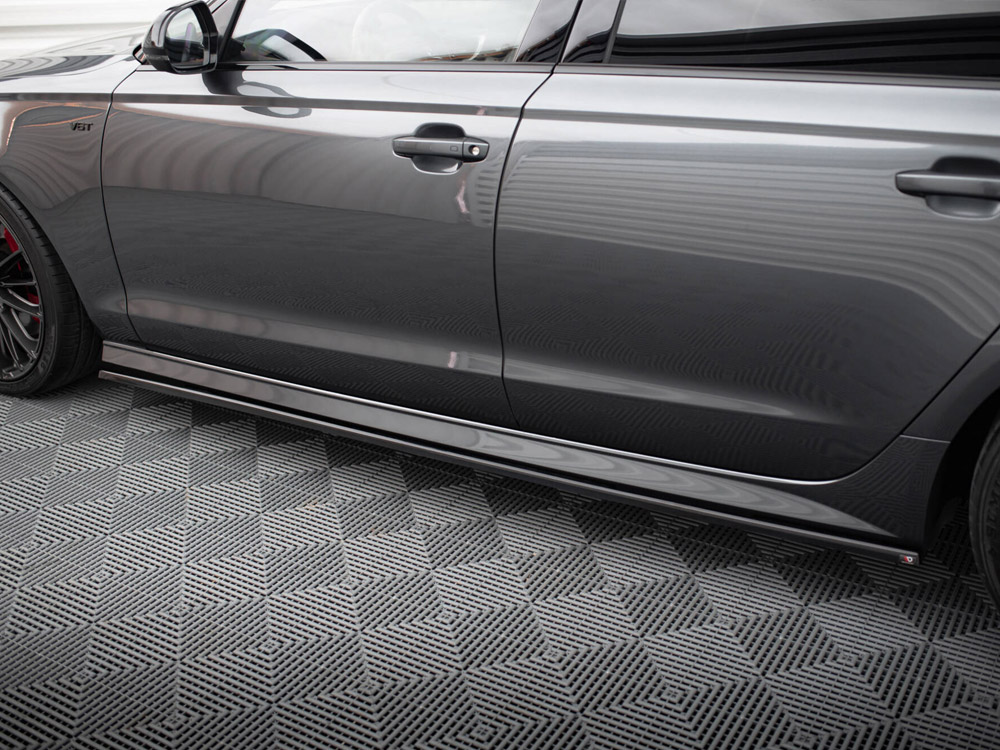 Maxton side skirts diffusers audi s6 / a6 s-line / a6 c7 facelift models 4 Maxton side skirts diffusers audi s6 / a6 s-line / a6 c7 facelift models - image 4