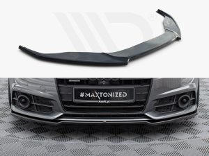 Maxton Front Splitter V2 Audi A6 / A6 C7 S-Line / S6 C7 Facelift Models