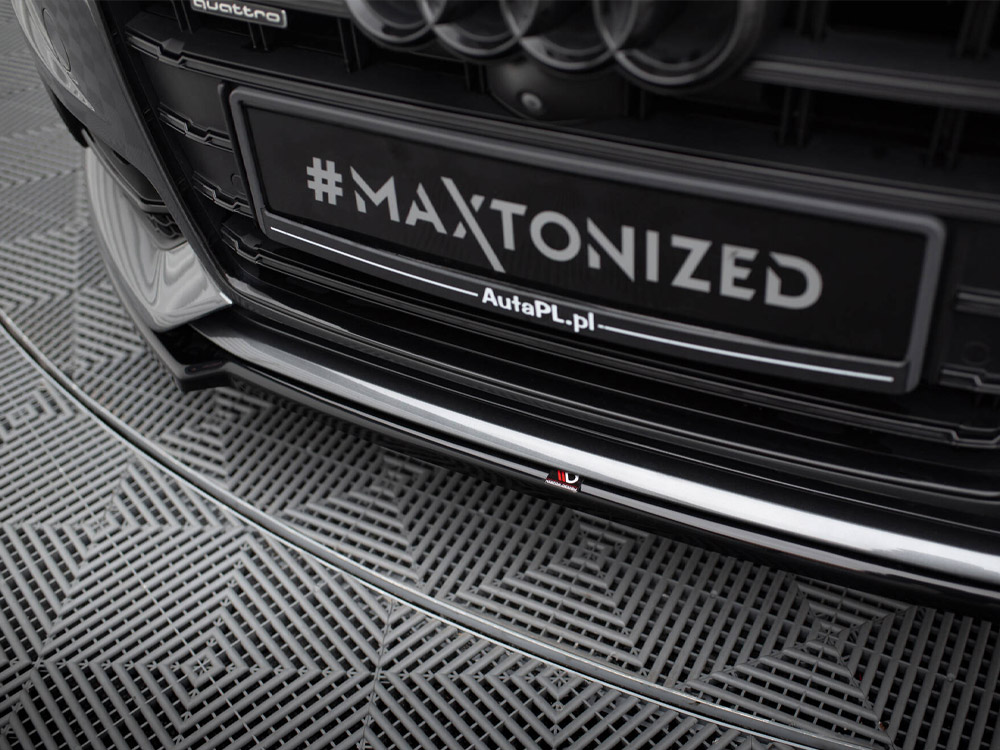 Maxton front splitter v2 audi a6 / a6 c7 s-line / s6 c7 facelift models 4 Maxton front splitter v2 audi a6 / a6 c7 s-line / s6 c7 facelift models - image 4