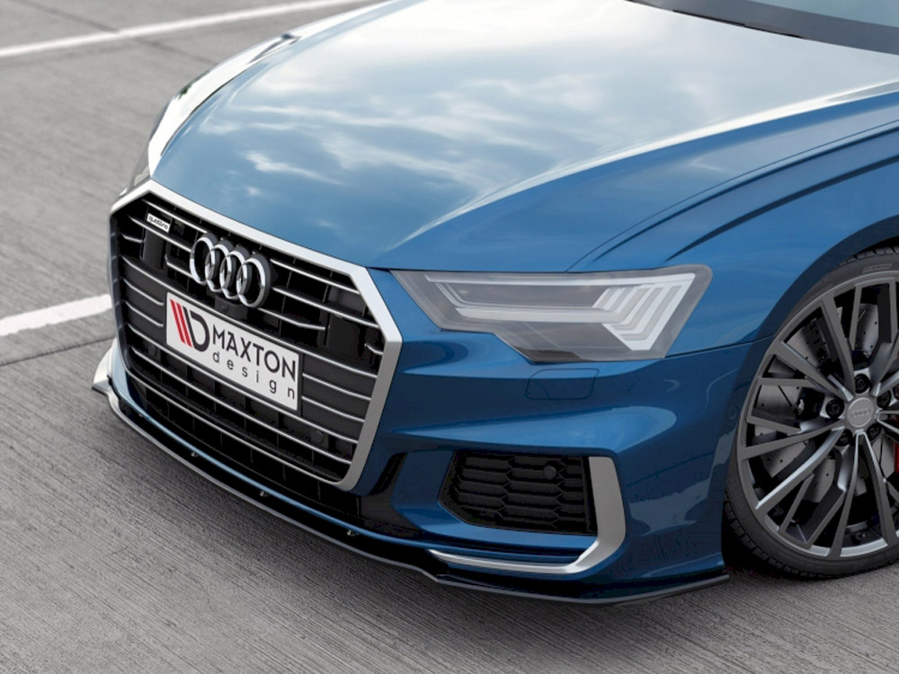 Maxton front splitter v2 audi a6 s-line/s6 c8 2 Maxton front splitter v2 audi a6 s-line/s6 c8 - image 2