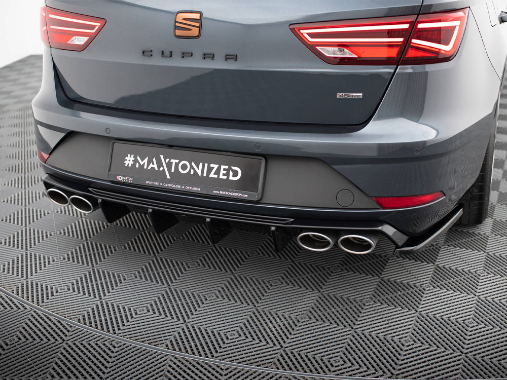 Maxton rear valance v3 seat leon cupra st mk3 facelift models 3 Maxton rear valance v3 seat leon cupra st mk3 facelift models - image 3