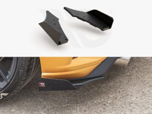 Maxton Street Pro Rear Side Splitters (+Flaps) Ford Focus ST Mk4