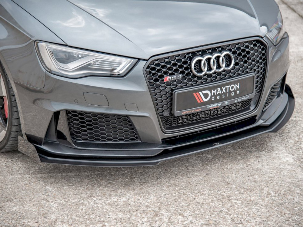 Maxton front splitter flaps audi rs3 8v sportback (2015-2016) 3 Maxton front splitter flaps audi rs3 8v sportback (2015-2016) - image 3