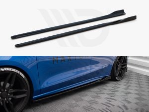 Maxton Side Skirts Diffusers V4 Ford Focus ST/ST-Line Mk4