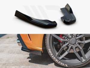 Maxton Rear Side Splitters V3 for Rear Valance V2 Ford Focus Hatchback ST Mk4