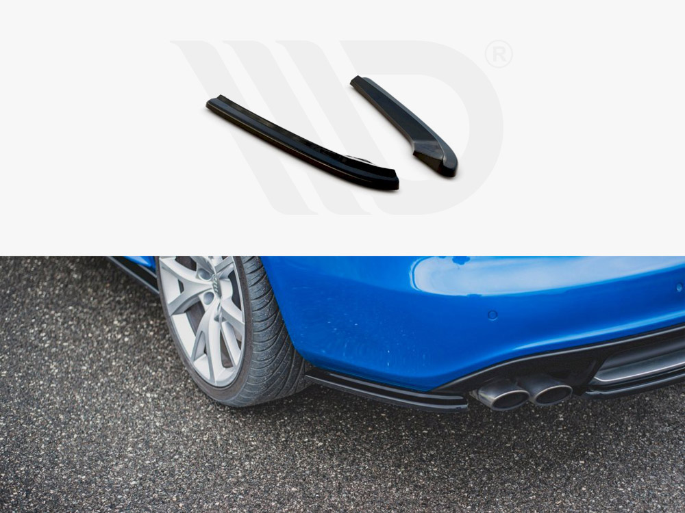 Maxton rear side splitters audi s4/a4 s-line b8 saloon 1 Maxton rear side splitters audi s4/a4 s-line b8 saloon