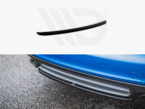 Maxton Central Rear Splitter Audi S4/A4 S-Line B8 Saloon (2008-2011)