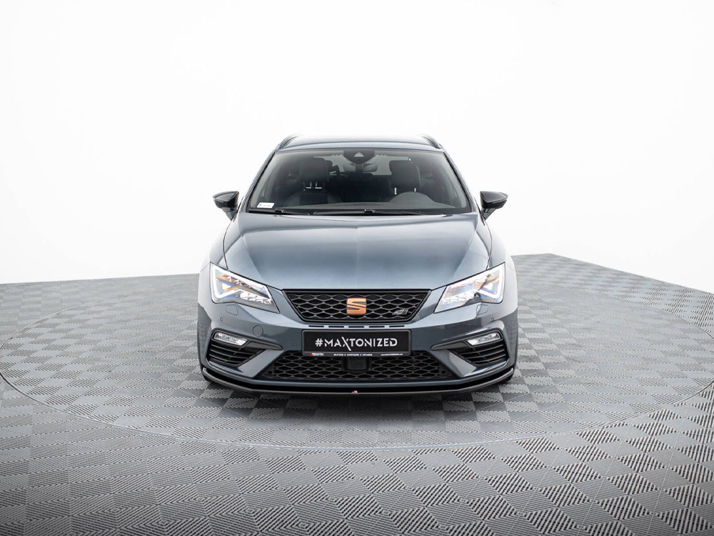 Maxton front splitter v4 seat leon cupra/fr mk3 facelift models 3 Maxton front splitter v4 seat leon cupra/fr mk3 facelift models - image 3