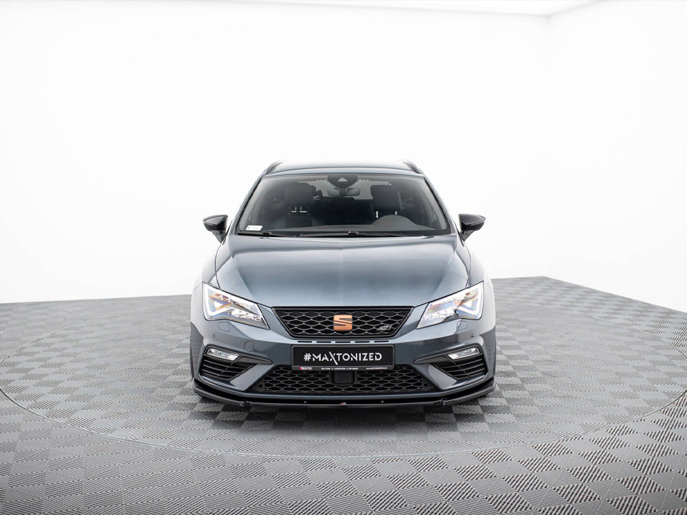 Maxton front splitter v6 seat leon cupra/fr mk3 facelift models 3 Maxton front splitter v6 seat leon cupra/fr mk3 facelift models - image 3