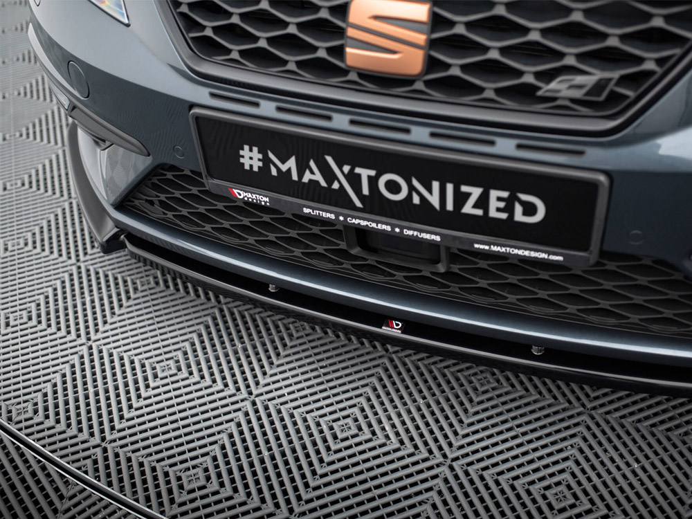 Maxton front splitter v6 seat leon cupra/fr mk3 facelift models 4 Maxton front splitter v6 seat leon cupra/fr mk3 facelift models - image 4