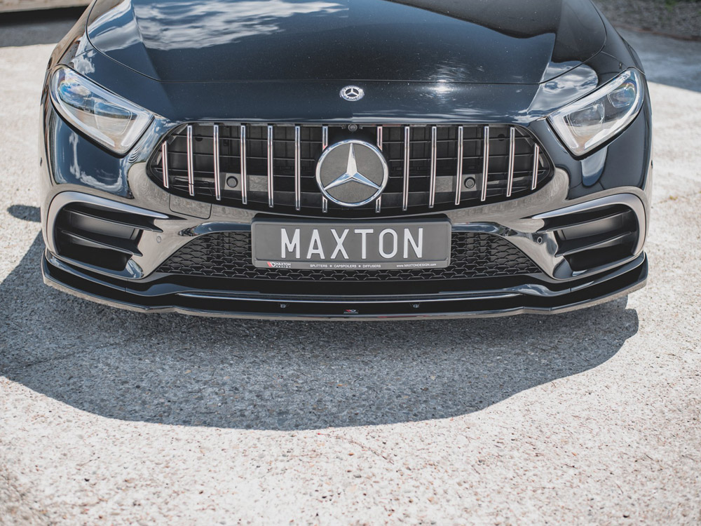 Maxton front splitter v2 mercedes-benz cls amg-line / 53amg c257 3 Maxton front splitter v2 mercedes-benz cls amg-line / 53amg c257 - image 3