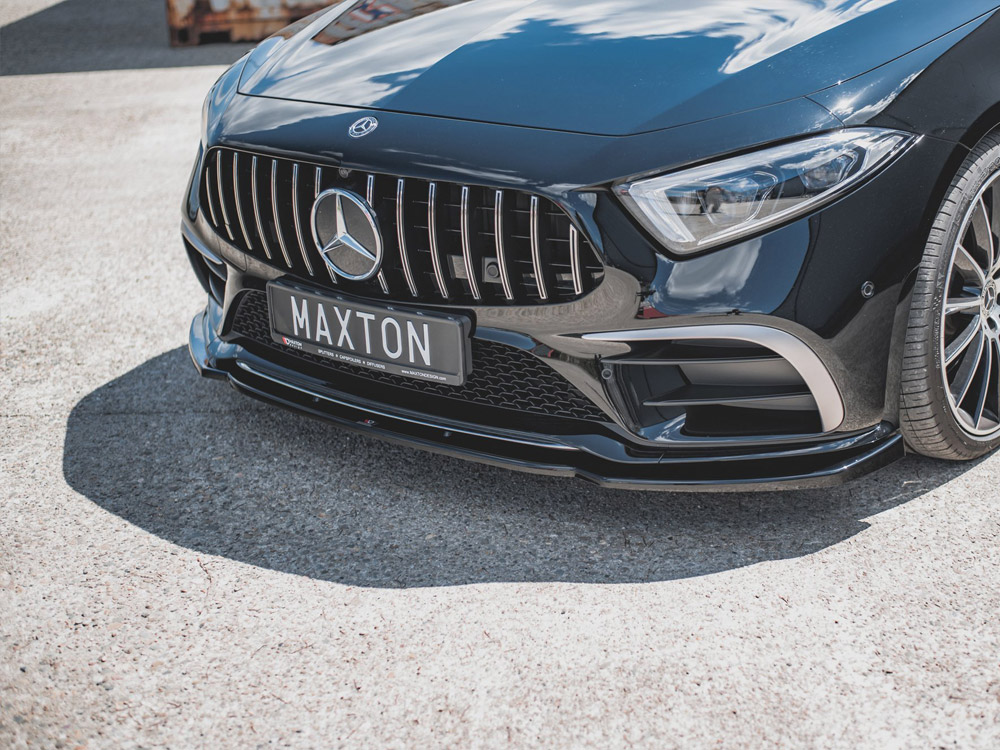 Maxton front splitter v2 mercedes-benz cls amg-line / 53amg c257 4 Maxton front splitter v2 mercedes-benz cls amg-line / 53amg c257 - image 4