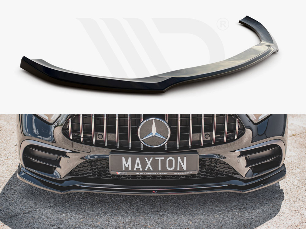 Maxton front splitter v3 mercedes-benz cls amg line / 53amg c257 (2018-2021) 1 Maxton front splitter v3 mercedes-benz cls amg line / 53amg c257 (2018-2021)