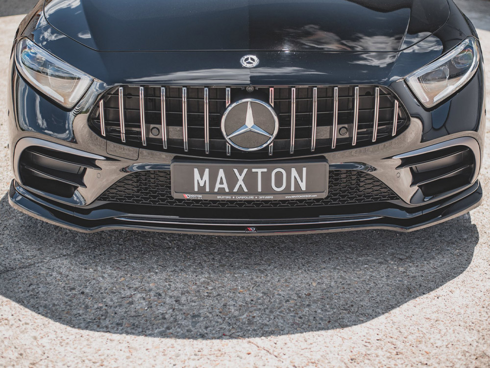 Maxton front splitter v3 mercedes-benz cls amg line / 53amg c257 (2018-2021) 3 Maxton front splitter v3 mercedes-benz cls amg line / 53amg c257 (2018-2021) - image 3