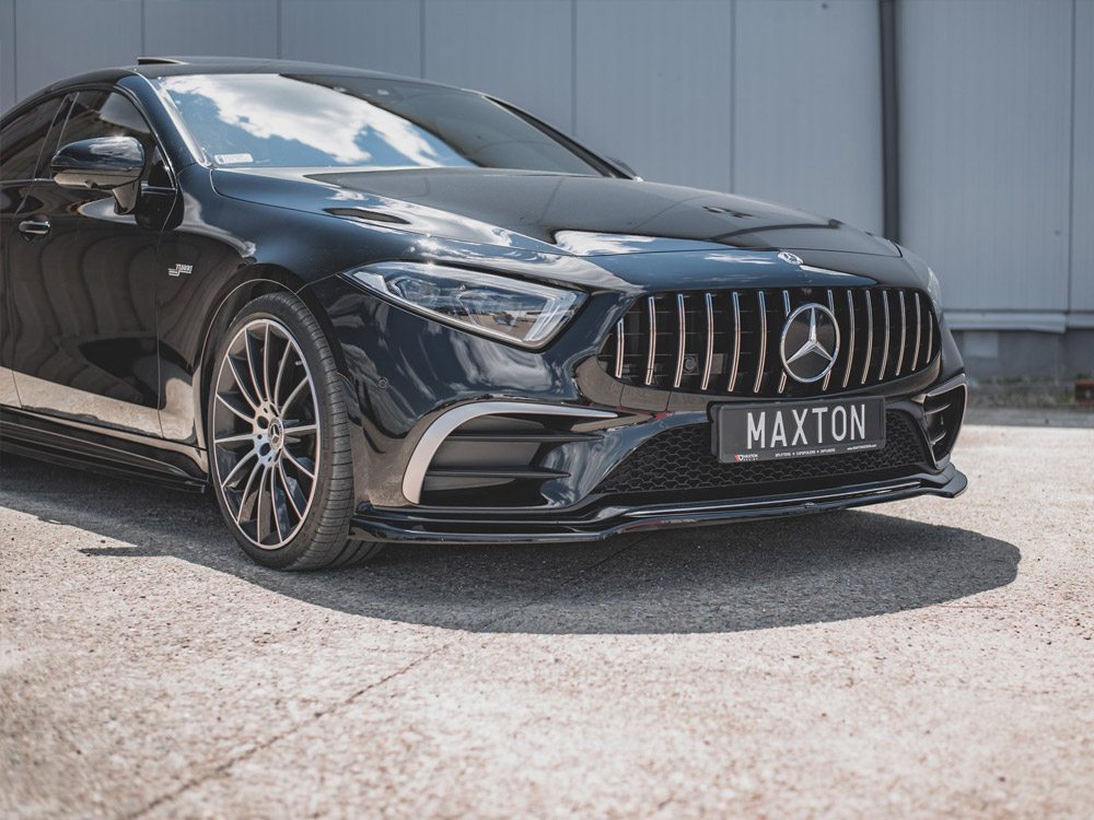 Maxton front splitter v3 mercedes-benz cls amg line / 53amg c257 (2018-2021) 4 Maxton front splitter v3 mercedes-benz cls amg line / 53amg c257 (2018-2021) - image 4