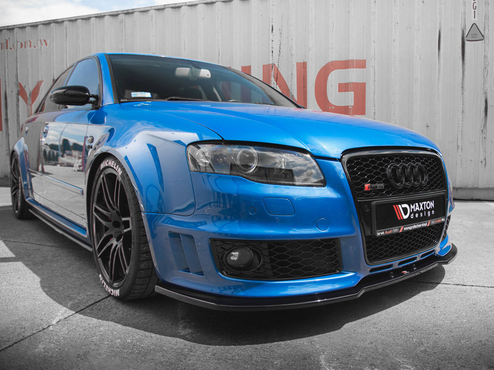 Maxton front splitter v2 audi rs4 (b7) 2 Maxton front splitter v2 audi rs4 (b7) - image 2