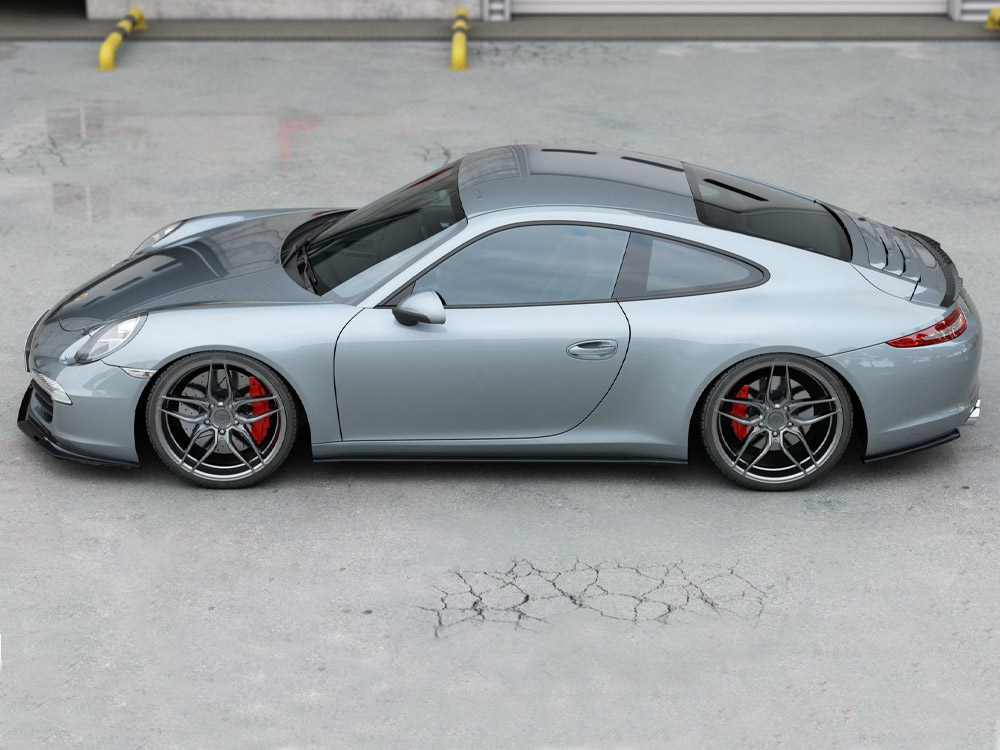 Maxton side skirts splitters porsche 911 carrera 991 (2011-2016) 2 Maxton side skirts splitters porsche 911 carrera 991 (2011-2016) - image 2