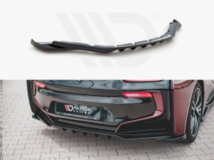 Maxton Central Rear Splitter (Vertical Bars) BMW i8