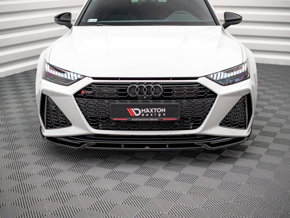 Maxton front splitter v1 audi rs6 c8 / rs7 c8 (2019+) 2 Maxton front splitter v1 audi rs6 c8 / rs7 c8 (2019+) - image 2
