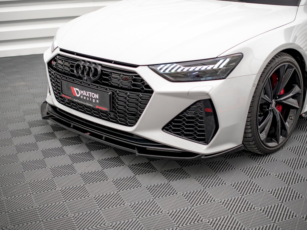 Maxton front splitter v1 audi rs6 c8 / rs7 c8 (2019+) 3 Maxton front splitter v1 audi rs6 c8 / rs7 c8 (2019+) - image 3