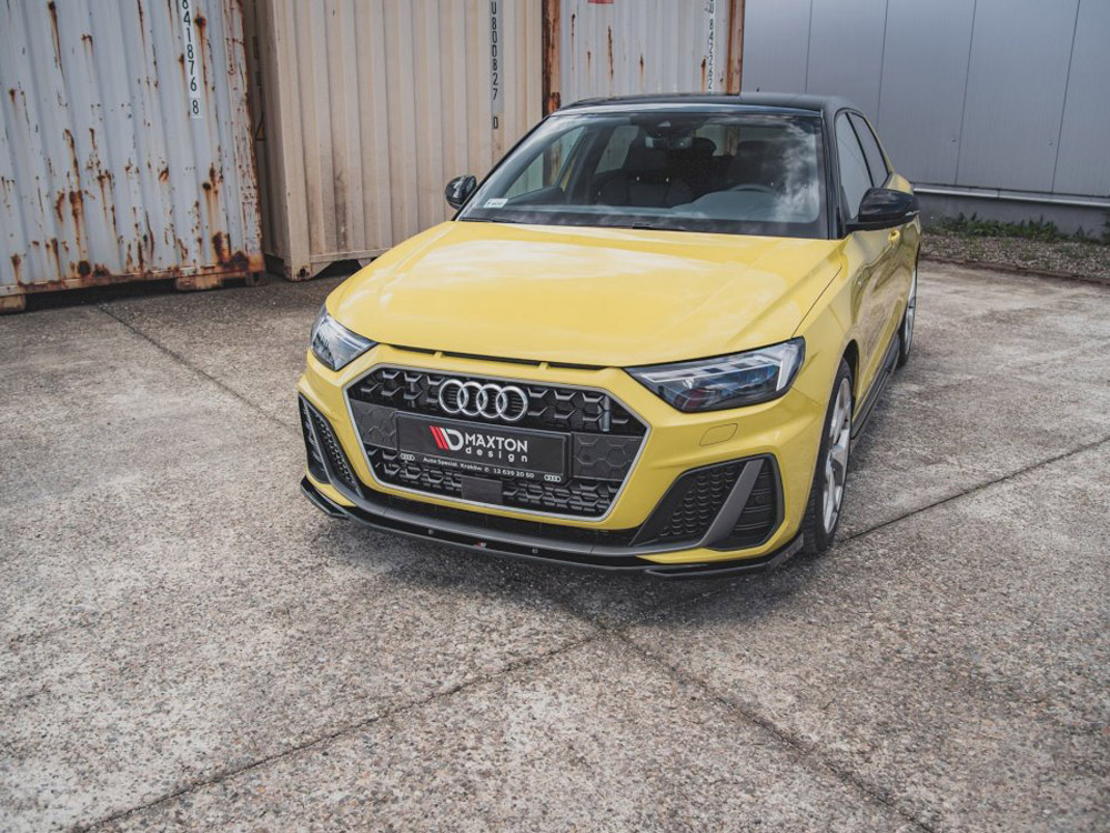 Maxton front splitter v2 audi a1 s-line gb 2 Maxton front splitter v2 audi a1 s-line gb - image 2