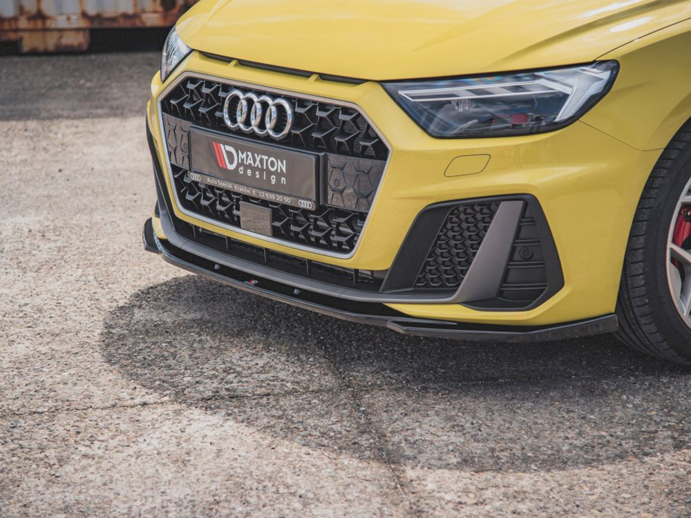 Maxton front splitter v2 audi a1 s-line gb 3 Maxton front splitter v2 audi a1 s-line gb - image 3