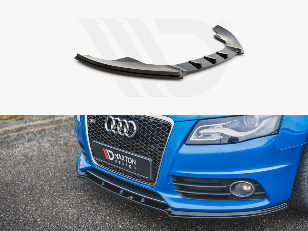 Maxton front splitter v1 audi s4/a4 s-line b8 1 Maxton front splitter v1 audi s4/a4 s-line b8