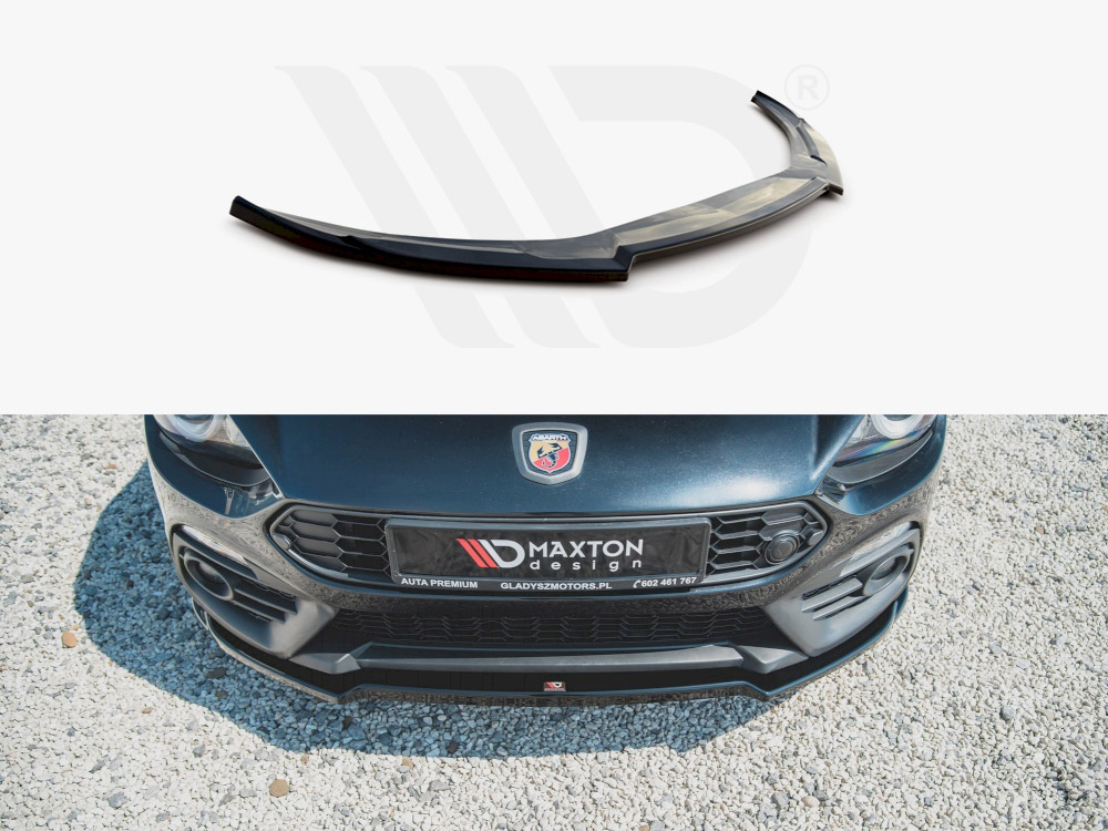 Maxton front splitter fiat 124 spider abarth (2017+) 1 Maxton front splitter fiat 124 spider abarth (2017+)
