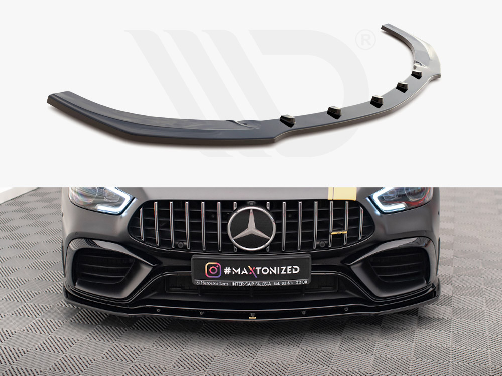 Maxton front splitter v2 mercedes amg gt 63s 4-door coupe aero 1 Maxton front splitter v2 mercedes amg gt 63s 4-door coupe aero