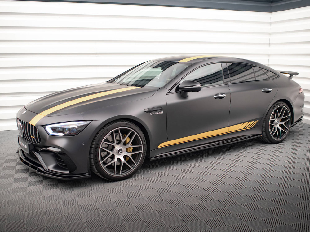 Maxton side skirts splitters mercedes amg gt 63s 4-door coupe 2 Maxton side skirts splitters mercedes amg gt 63s 4-door coupe - image 2