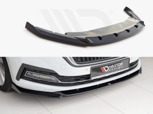 Maxton Front Splitter V1 Skoda Octavia Mk4 (2019+)