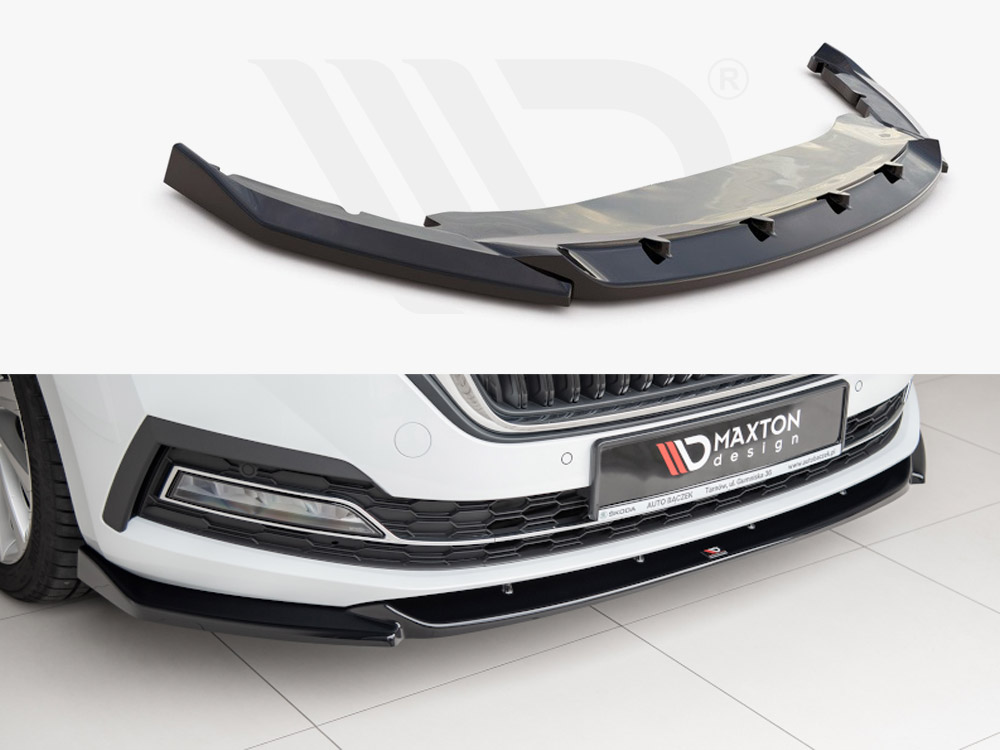 Maxton front splitter v1 skoda octavia mk4 (2019+) 1 Maxton front splitter v1 skoda octavia mk4 (2019+)