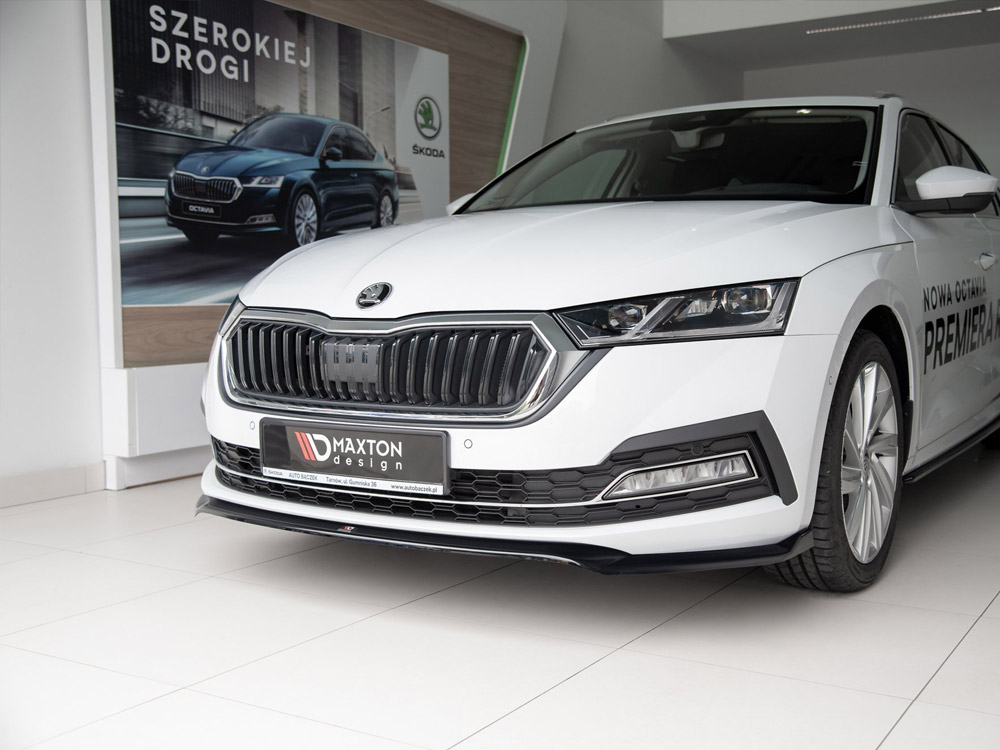 Maxton front splitter v2 skoda octavia mk4 (2019+) 2 Maxton front splitter v2 skoda octavia mk4 (2019+) - image 2