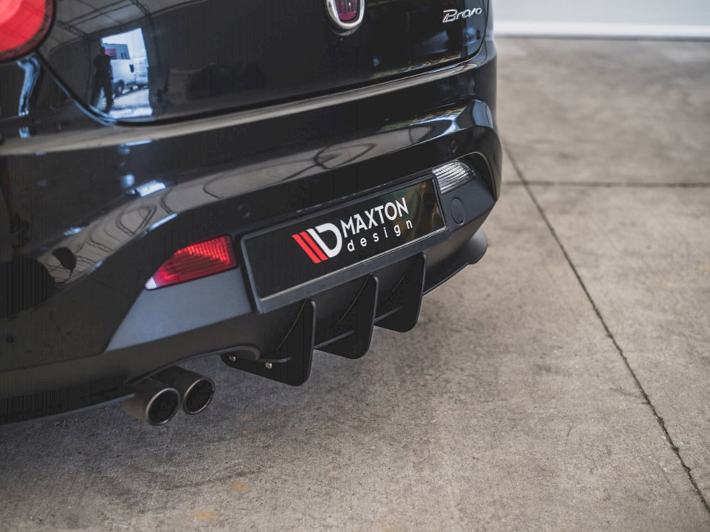 Maxton rear diffuser fiat bravo sport mk2 (2007-2014) 3 Maxton rear diffuser fiat bravo sport mk2 (2007-2014) - image 3