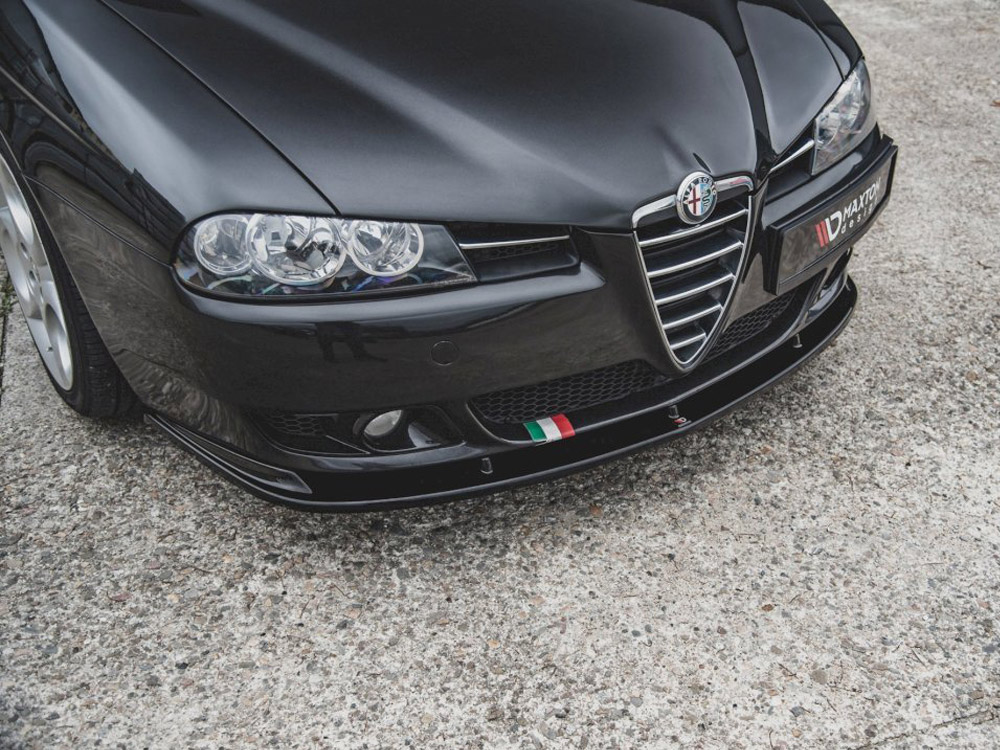 Maxton front splitter alfa romeo 156 facelift models (2003-2006) 3 Maxton front splitter alfa romeo 156 facelift models (2003-2006) - image 3