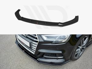 Maxton Front Splitter V1 Audi S3/A3 S-Line Hatchback/Sportback 8V Facelift Models