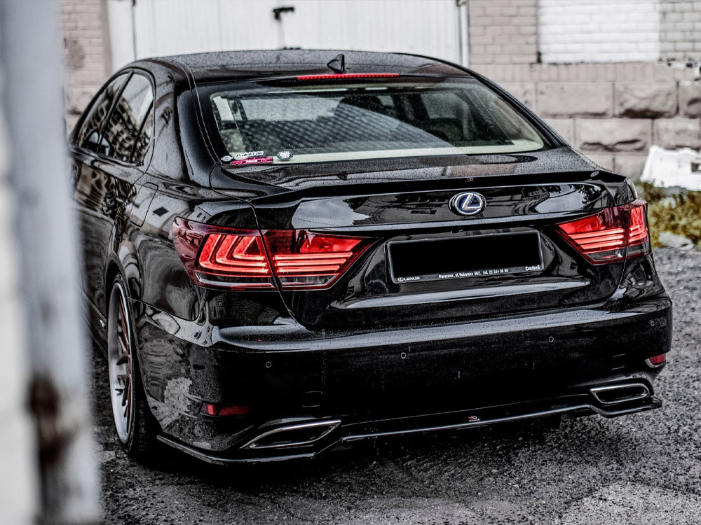 Maxton spoiler cap lexus ls mk4 facelift models (2012-2017) 2 Maxton spoiler cap lexus ls mk4 facelift models (2012-2017) - image 2