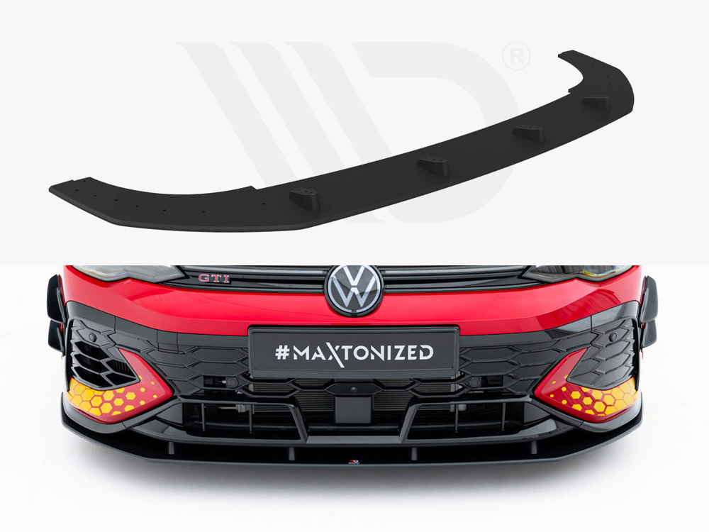 Maxton street pro front splitter volkswagen golf gti clubsport mk8 facelift models 1 Maxton street pro front splitter volkswagen golf gti clubsport mk8 facelift models