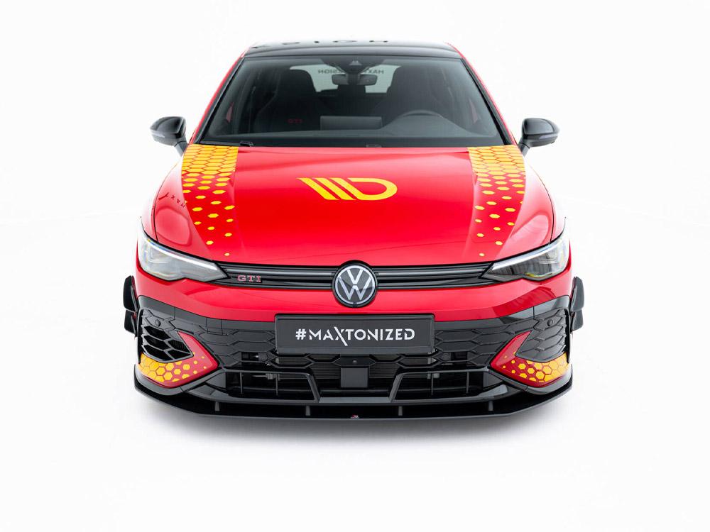 Maxton street pro front splitter volkswagen golf gti clubsport mk8 facelift models 4 Maxton street pro front splitter volkswagen golf gti clubsport mk8 facelift models - image 4