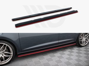 Maxton Side Skirts Diffusers V3 Seat Leon Mk3 Cupra/FR Facelift Models