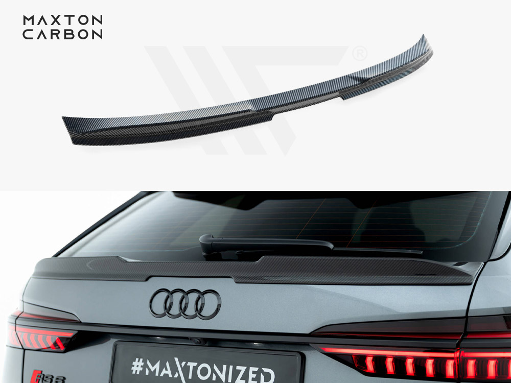 Maxton prepreg carbon fibre tailgate spoiler (lower) audi rs6 c8 1 Maxton prepreg carbon fibre tailgate spoiler (lower) audi rs6 c8