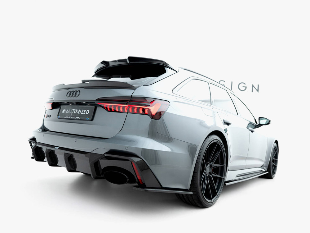 Maxton prepreg carbon fibre rear diffuser audi rs6 c8 3 Maxton prepreg carbon fibre rear diffuser audi rs6 c8 - image 3