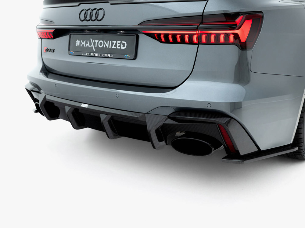 Maxton prepreg carbon fibre rear diffuser audi rs6 c8 4 Maxton prepreg carbon fibre rear diffuser audi rs6 c8 - image 4