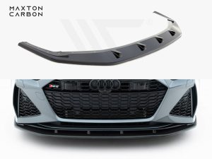 Maxton Carbon Fibre Front Splitter Audi RS6 C8 / RS7 C8